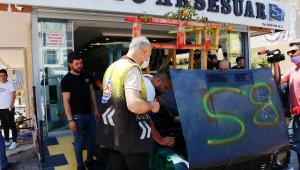 Bagajında mangal yakılan 'teras'lı aracın sahibi ile sürücüye para cezası