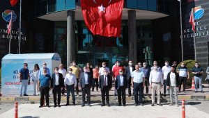 Başkan Böcek Kumluca Belediyesi'ni ziyaret etti