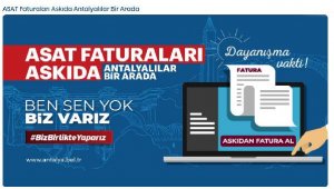 Büyükşehir'den 'Askıda Fatura' uygulaması