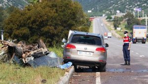 Cip ile otomobil çarpıştı: 1 ölü, 1 yaralı