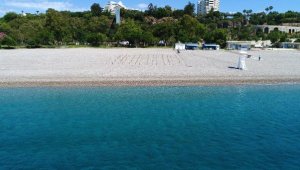 Dünyaca ünlü sahilde 'yeni normal' kuralları lar