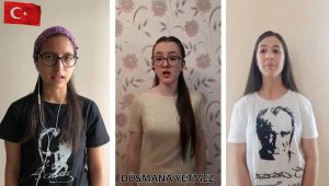 Gençlerden 19 Mayıs marşı