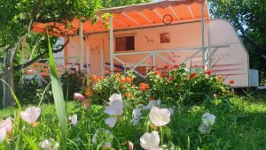 Kamp, karavan ve bungalov tesislerine yoğun talep