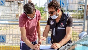 Karantina bölgesine girmeye çalışırken yakalandı, polise ağlayarak itiraz etti