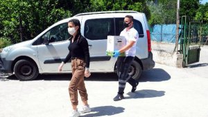 Kemer'de ihtiyaç sahiplerine yardım ve destek