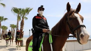 Korkuteli'ne atlı polis geliyor