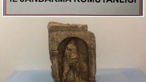 Manavgat'ta 1400 yıllık 11 tarihi eser ele geçirildi