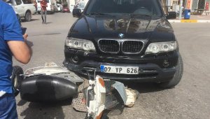 Serik'te kaza: 1 yaralı