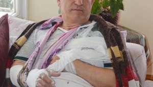 Sürpriz yapmak isterken kazada yaralandı