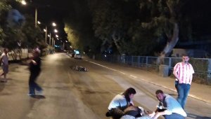 Yaralıya ilk müdahale yoldan geçen doktordan