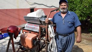 2 tekerlekli salça makinesi, 16 yıldır geçim kaynağı