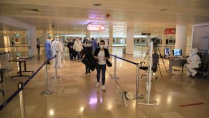 Antalya Havalimanı'nda ilk yurt dışı uçak heyecanı