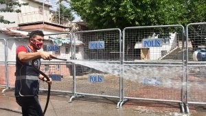 Antalya Muratpaşa'da 1 sokak, karantinaya alındı