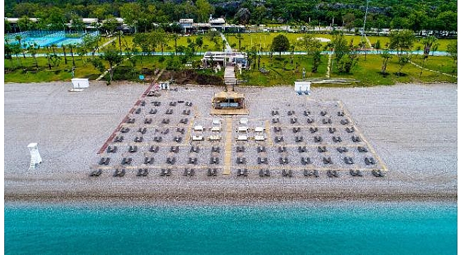 Antalyalının deniz hasreti bitti lar