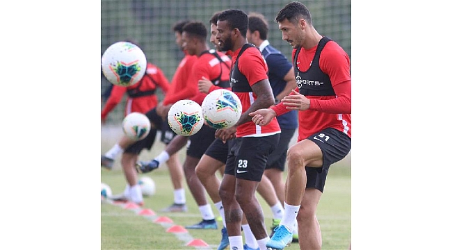 Antalyaspor taktik çalıştı