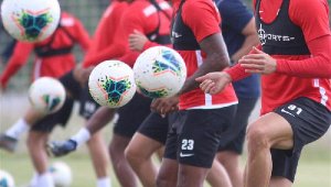 Antalyaspor taktik çalıştı