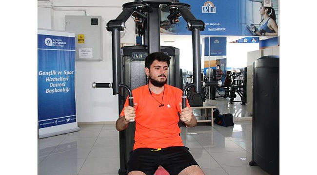 ASFİM'de hijyenik ve mesafeli spor başladı