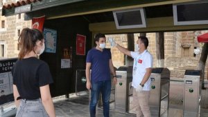 Aspendos Antik Tiyatrosu'na yeni dönemde ilk ziyaret