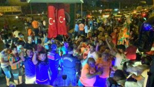 Aytemiz Alanyasporlu taraftarların final sevinci