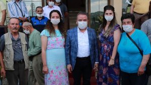 Başkan Böcek İbradı'da