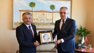 Başkan Esen'den Vali Yazıcı'ya 'hayırlı olsun' ziyareti