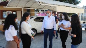 Başkan Topaloğlu, LGS'ye giren öğrencilere başarı diledi