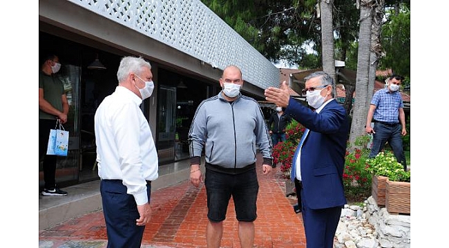 Başkan Topaloğlu'ndan işletmelere ziyaret