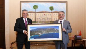 Başkan Topaloğlu'ndan, Vali Yazıcı'ya ziyaret