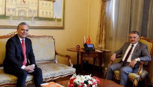 Başkan Uysal, Vali Yazıcı'yı ziyaret etti