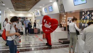 Büyükelçilere maskotlu uğurlama