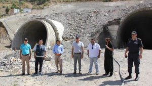 Demirkapı Tüneli'nde çalışma sürüyor