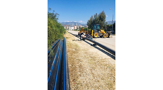 Demre'de kesintilere son verecek çalışma
