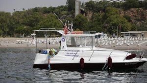 Her hafta 81 noktadan deniz suyu numunesi