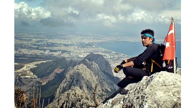 Hurma Kayalıkları'ndan Antalya'nın kuş bakışı güzelliği