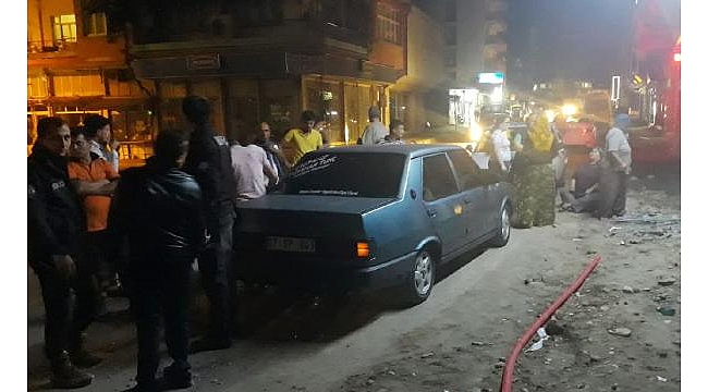 Kaçmaya çalışırken polis aracına çarpınca yakalandı