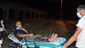 Kediye çarpmamak için manevra yaptı, kazada yaralandı