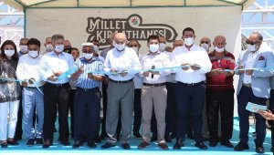 Kepez'in Millet Kıraathanesi açıldı