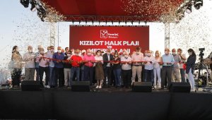 Kızılot Halk Plajı ve Mesire Alanı açıldı