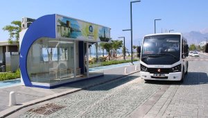 Konyaaltı Sahil 104 nolu hat sefere başladı