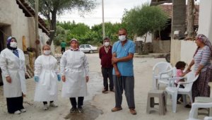 Korkuteli'de antikor testi yapılıyor