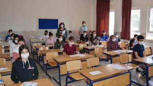 Korkuteli'de LGS heyecanı