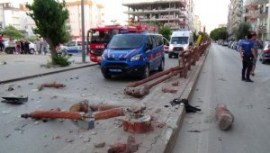 Kumluca'da kaza: 2 yaralı