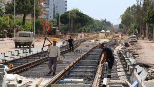 Meltem'de raylar döşeniyor