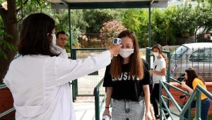 Muratpaşa'da sınav provası