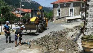 Ormana'da meskenler kanalizasyona bağlanıyor