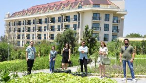 Otelde perma kültür bahçesi oluşturuldu