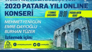 Patara Meclisi'nde 'online' konser