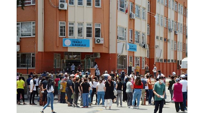 Serik'te LGS yapıldı