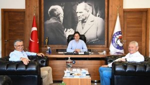 Topaloğlu'ndan Kocakaya'ya ziyaret