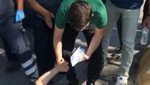 Yaralı yatarken oğlunun sınavını düşündü